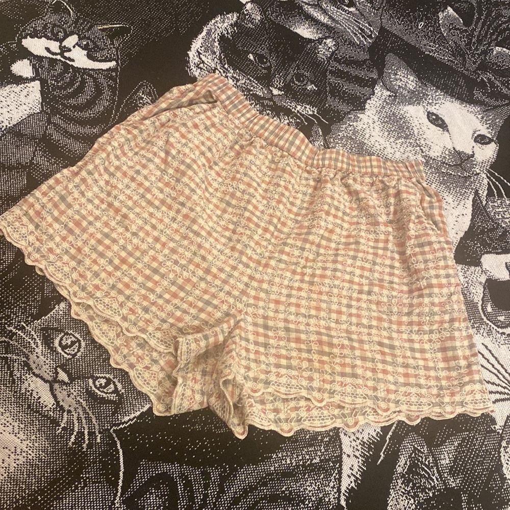 American Eagle Plaid Shorts